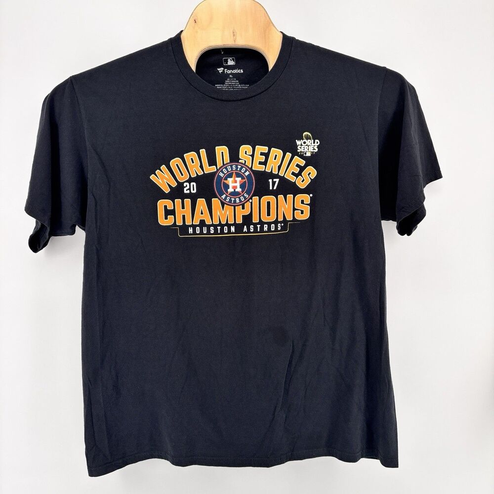 Fanatics Houston Astros 2017 World Series Champions T-Shirt Men's XL